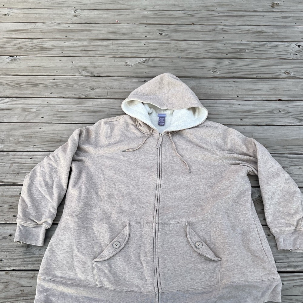 laura scott jacket Fleece Lined 20w-22w Cotton/‎ Poly Granny Core